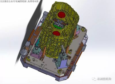 基于SolidWorks的鑄鋁件液壓工裝夾具3D模型設計
